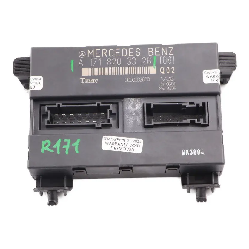 Mercedes R171 Convertible Plegable Top Unidad Control Soft Módulo - SKU A1718203326 - Número de pieza A1718203326