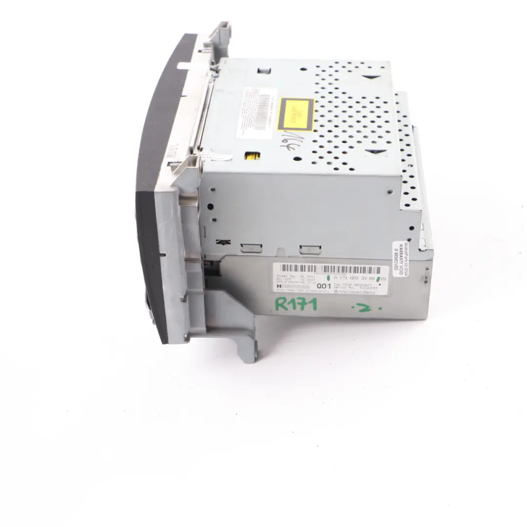 Head Unit Mercedes R171 Radio Player Sat Nav Comand DVD APS to with Part number A1718203389 Head Unit Mercedes R171 Radio Player Sat Nav Comand DVD APS - SKU A1718203389 - Part number A1718203389