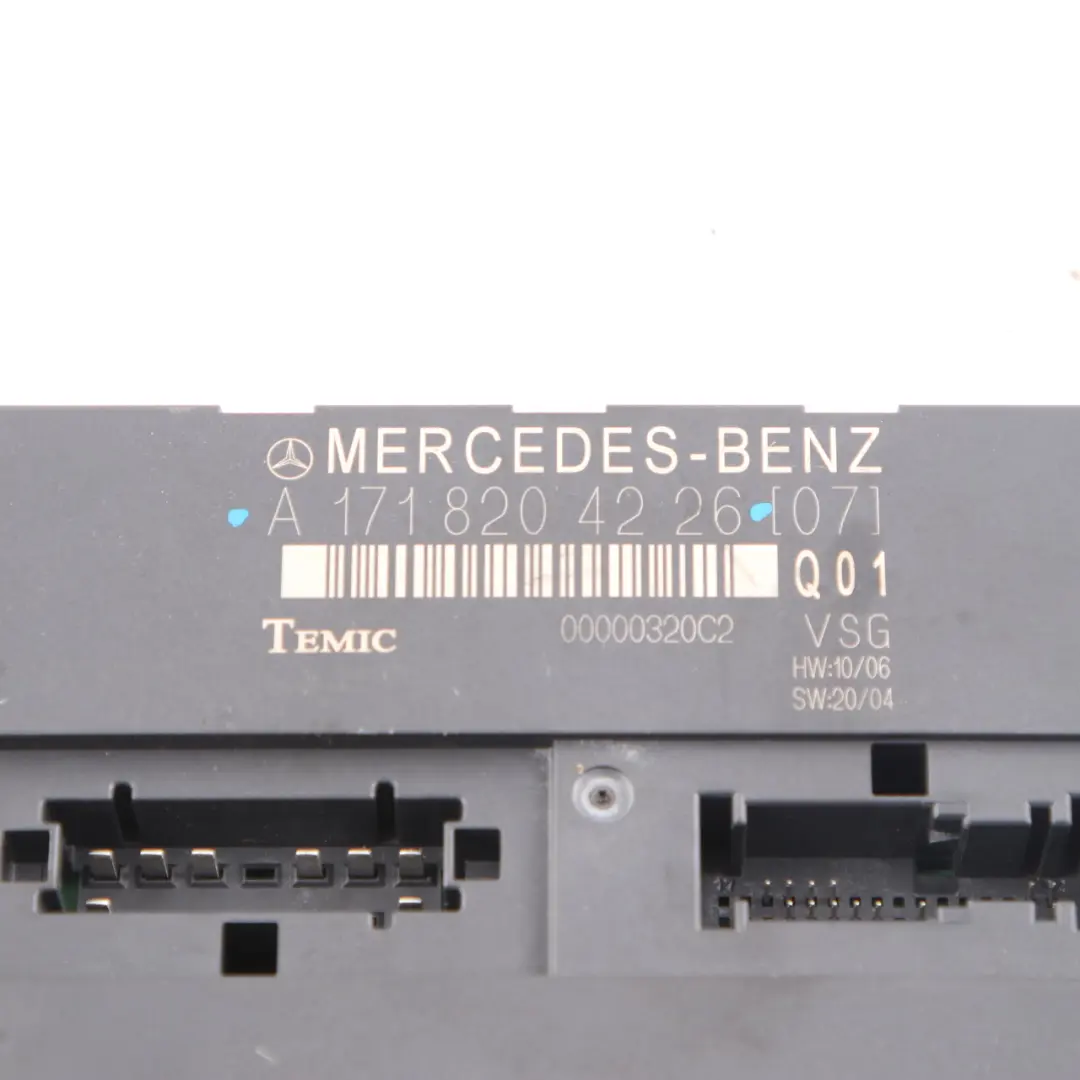 Mercedes R171 Cabrio Verdeck Steuergerät Modul ECU - SKU A1718204226 - Teilenummer A1718204226