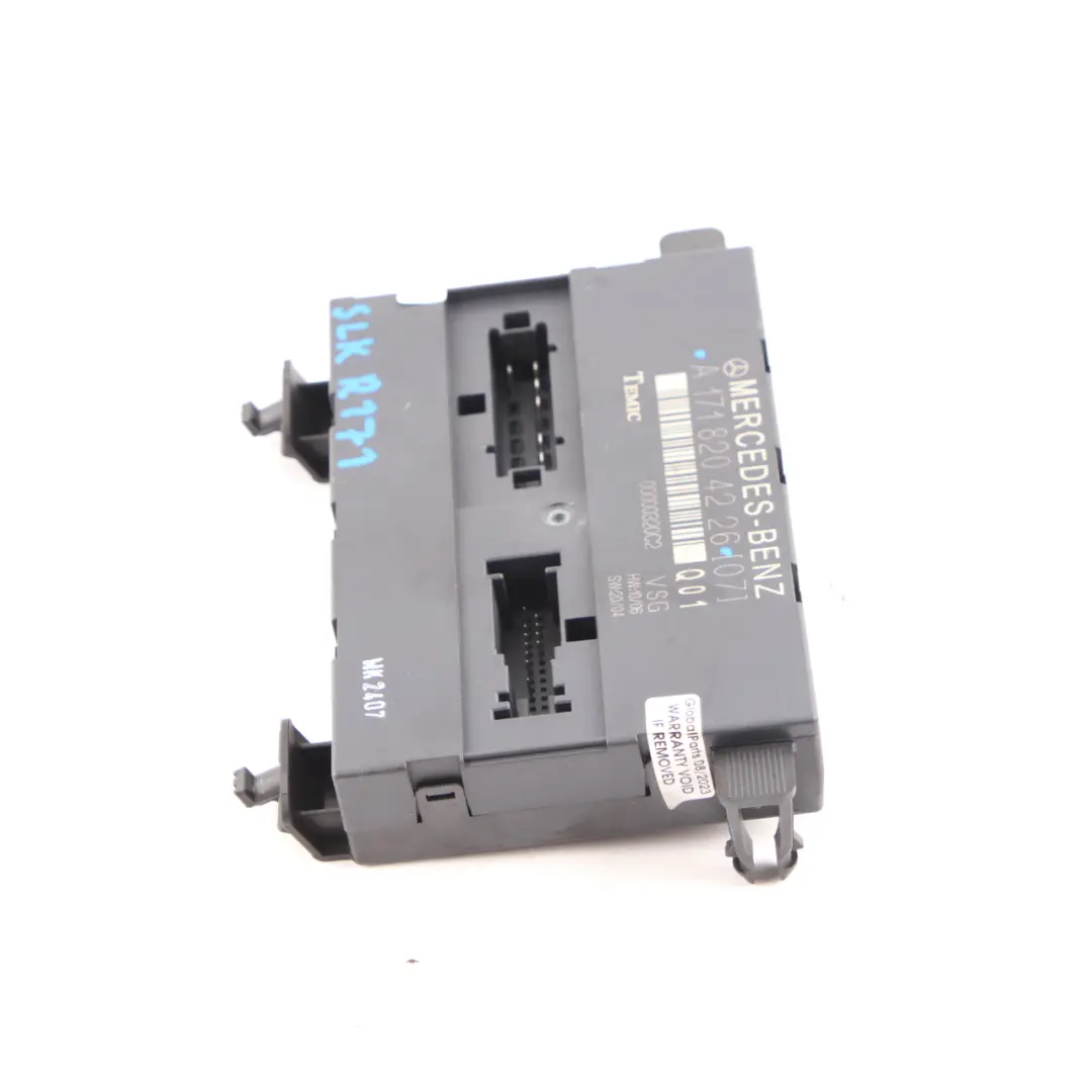 Tetto Unità Di Controllo Modulo ECU per Mercedes R171 Cabrio con numero di parte A1718204226 Mercedes R171 Cabrio Tetto Unità Di Controllo Modulo ECU - SKU A1718204226 - Numero di parte A1718204226