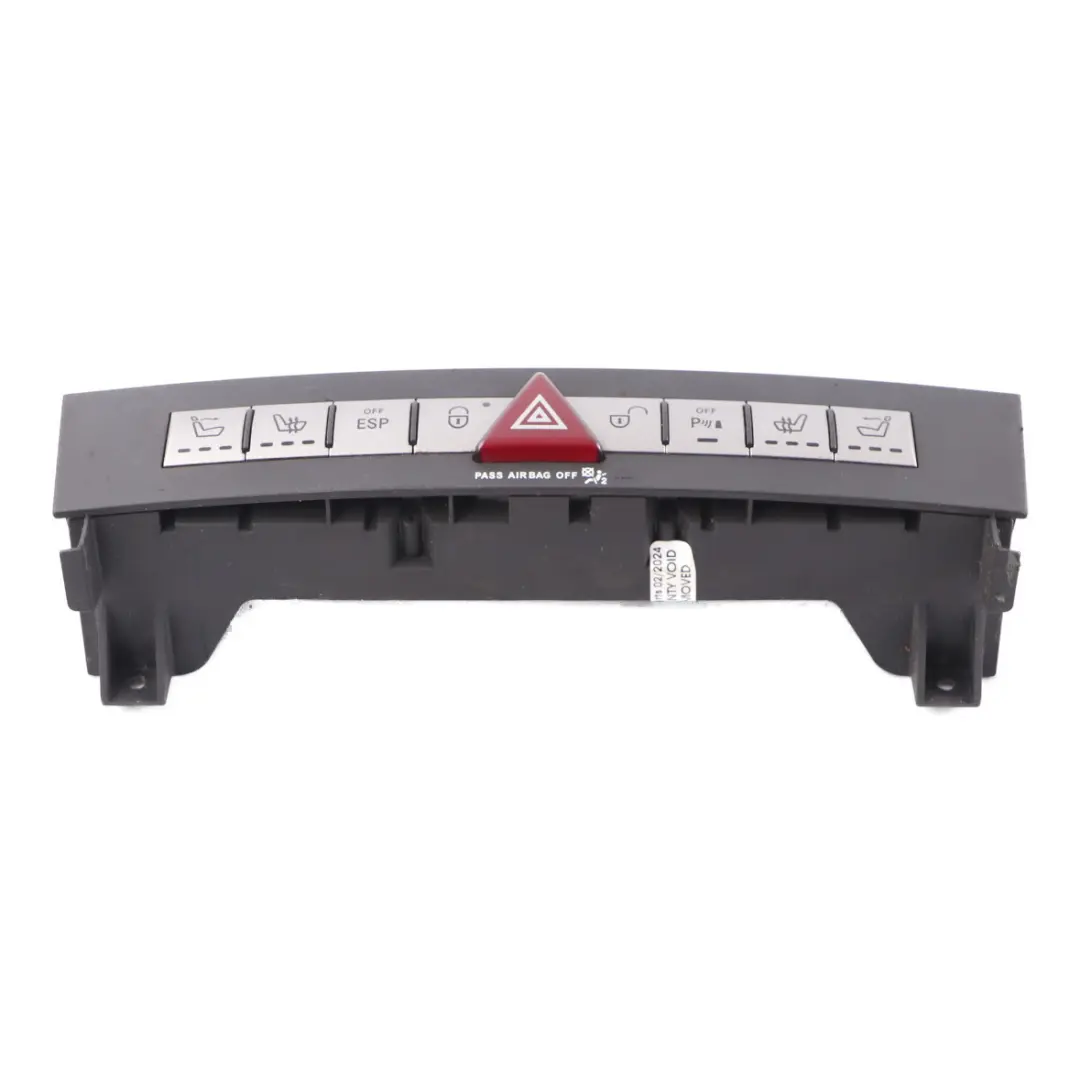 Hazard Switch Panel Heated Seat ESP Control Unit to Mercedes SLK R171 with Part number A1718204810 Mercedes SLK R171 Hazard Switch Panel Heated Seat ESP Control Unit - SKU A1718204810 - Part number A1718204810