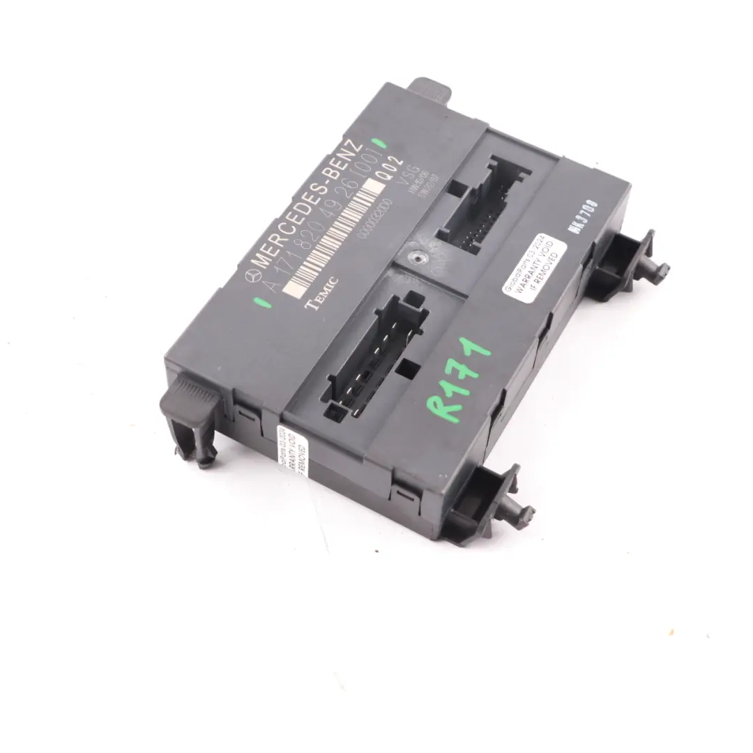 Module Commande De Toit Souple Rabattable pour Mercedes SLK R171 Roadster à propos du numéro de pièce A1718204926 Mercedes SLK R171 Roadster Module Commande De Toit Souple Rabattable - SKU A1718204926 - Numéro de pièce A1718204926