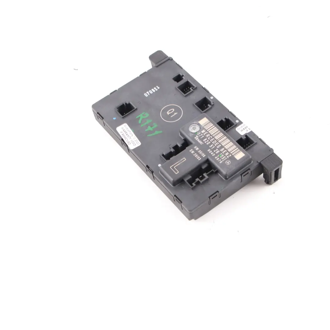 Module de porte avant gauche Control Unit ECU pour Mercedes SLK R171 à propos du numéro de pièce A1718205126 Mercedes SLK R171 Module de porte avant gauche Control Unit ECU - SKU A1718205126 - Numéro de pièce A1718205126