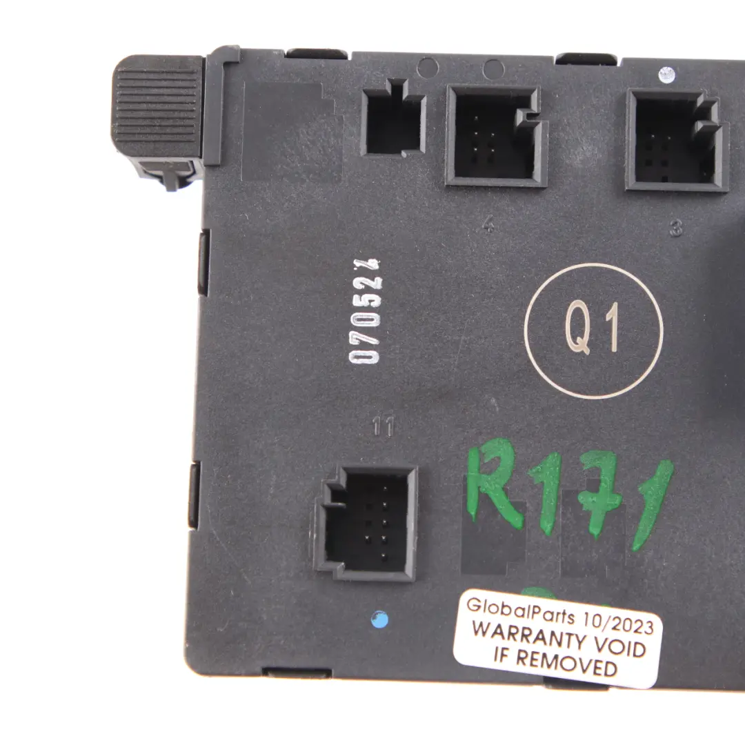 Mercedes SLK R171 Door Module Front Left N/S Control Unit ECU - SKU A1718205126 - Part number A1718205126