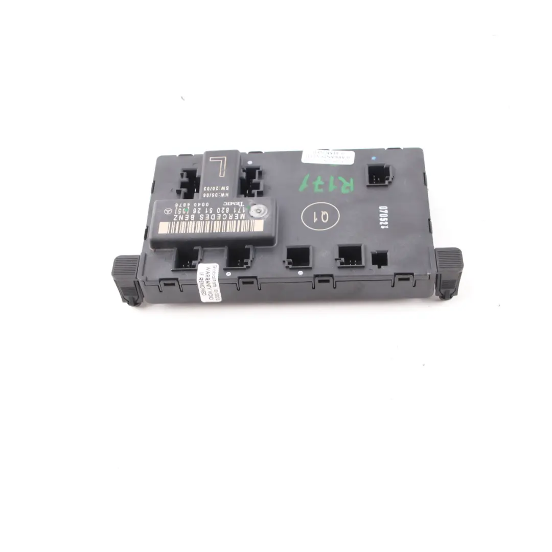 Mercedes SLK R171 Door Module Front Left N/S Control Unit ECU - SKU A1718205126 - Part number A1718205126