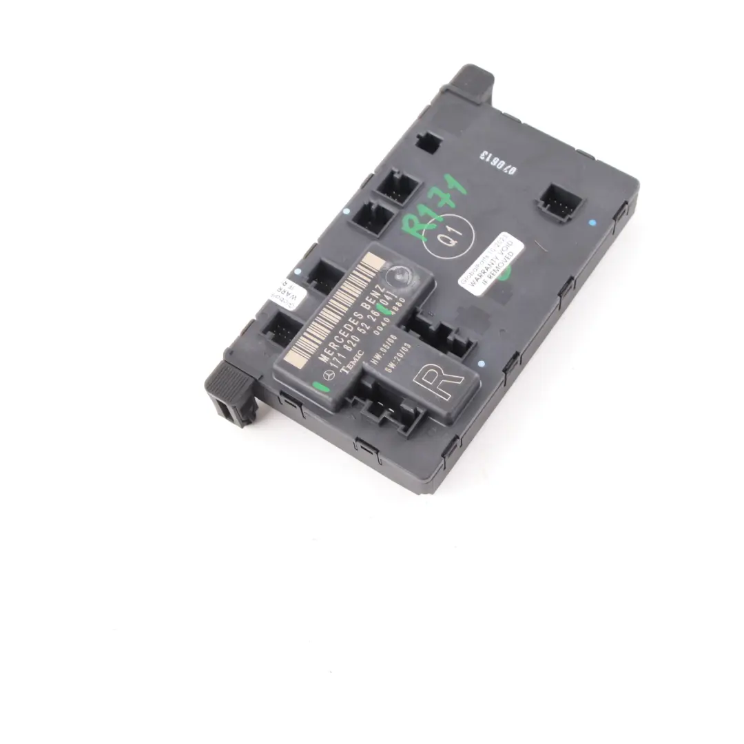 Modulo porta Unità controllo anteriore destra ECU per Mercedes SLK R171 con numero di parte A1718205226 Mercedes SLK R171 Modulo porta Unità controllo anteriore destra ECU - SKU A1718205226 - Numero di parte A1718205226