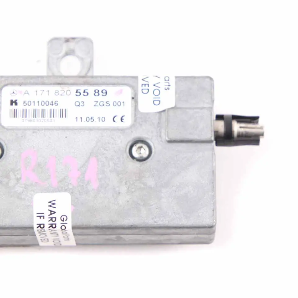 Antenna Diversity Amplificatore Unità di controllo per Mercedes SLK R171 con numero di parte A1718205589 Mercedes SLK R171 Antenna Diversity Amplificatore Unità di controllo - SKU A1718205589 - Numero di parte A1718205589