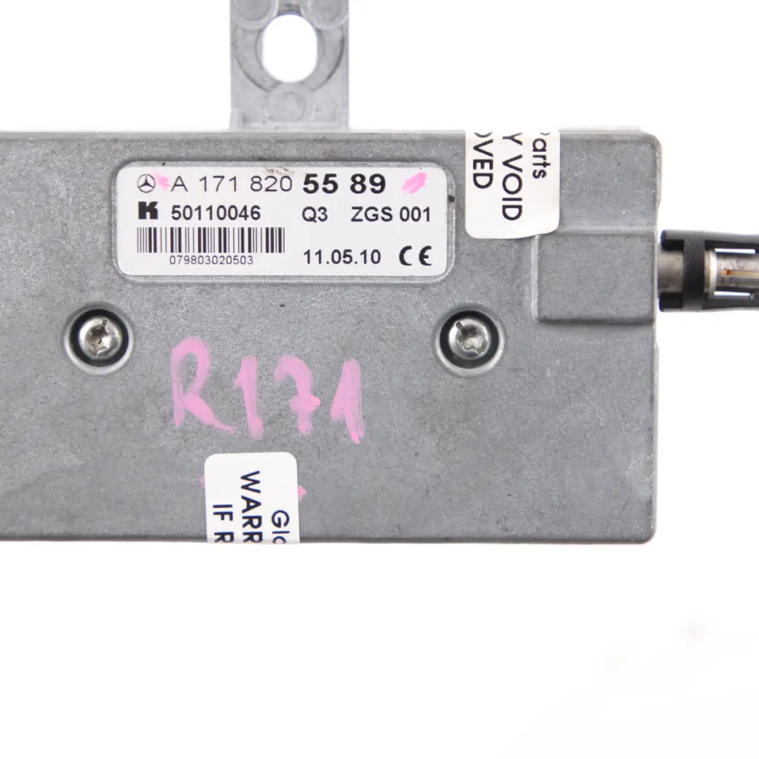 Antena Amplificador Diversity Unidad de Control Mercedes SLK R171 - SKU A1718205589 - Número de pieza A1718205589