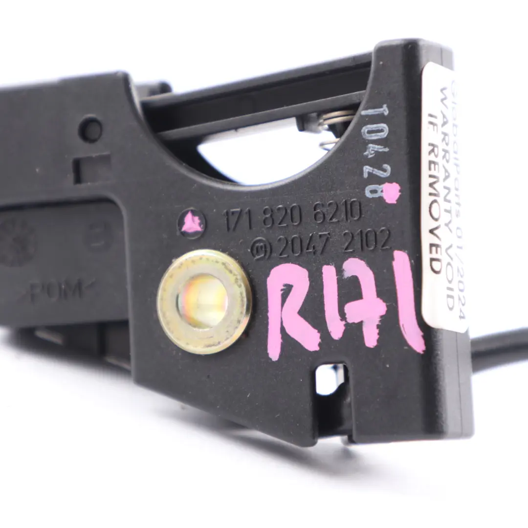 Folding Top Roof Limit Switch Sensor to Mercedes SLK R171 Convertible with Part number A1718206210 Mercedes SLK R171 Convertible Folding Top Roof Limit Switch Sensor - SKU A1718206210 - Part number A1718206210