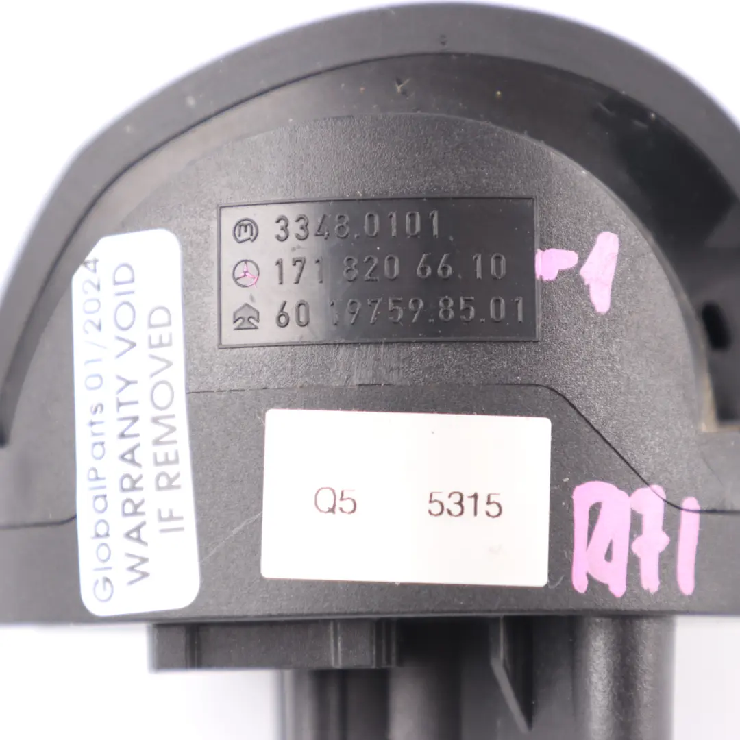 Pulsante di controllo del volante sinistro per Mercedes SLK R171 con numero di parte A1718206610 Mercedes SLK R171 Pulsante di controllo del volante sinistro - SKU A1718206610-1 - Numero di parte A1718206610