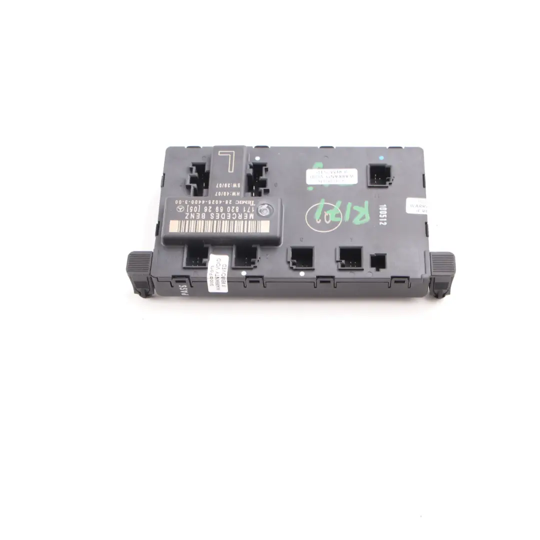 Mercedes SLK R171 Module de porte avant gauche Module de contrôle - SKU A1718206926 - Numéro de pièce A1718206926