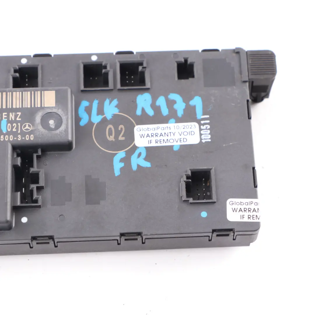 Modulo porta Unità controllo anteriore destra ECU per Mercedes SLK R171 con numero di parte A1718207026 Mercedes SLK R171 Modulo porta Unità controllo anteriore destra ECU - SKU A1718207026 - Numero di parte A1718207026