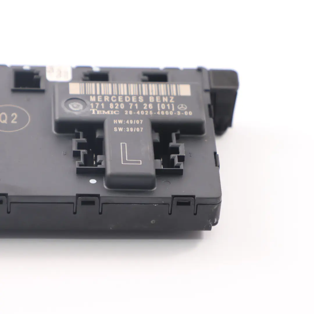Mercedes R171 Módulo Puerta Delantera Izquierda Unidad Control ECU - SKU A1718207126 - Número de pieza A1718207126