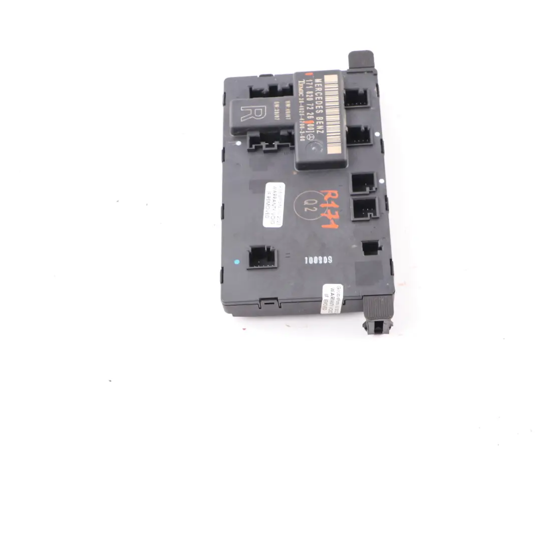 Módulo de Puerta Delantera Derecha Control ECU para Mercedes SLK R171 con número de pieza A1718207226 Mercedes SLK R171 Módulo de Puerta Delantera Derecha Control ECU - SKU A1718207226 - Número de pieza A1718207226