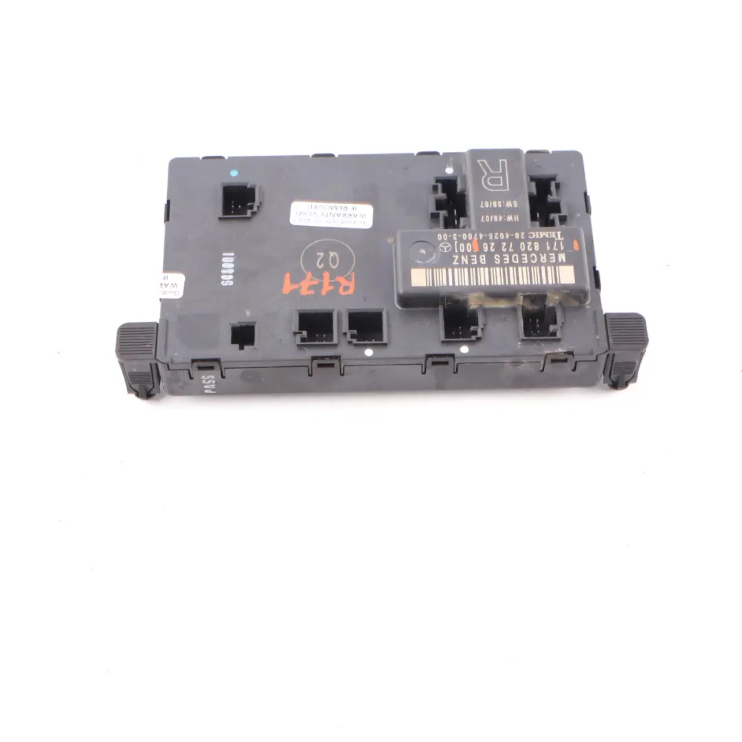 Módulo de Puerta Delantera Derecha Control ECU para Mercedes SLK R171 con número de pieza A1718207226 Mercedes SLK R171 Módulo de Puerta Delantera Derecha Control ECU - SKU A1718207226 - Número de pieza A1718207226