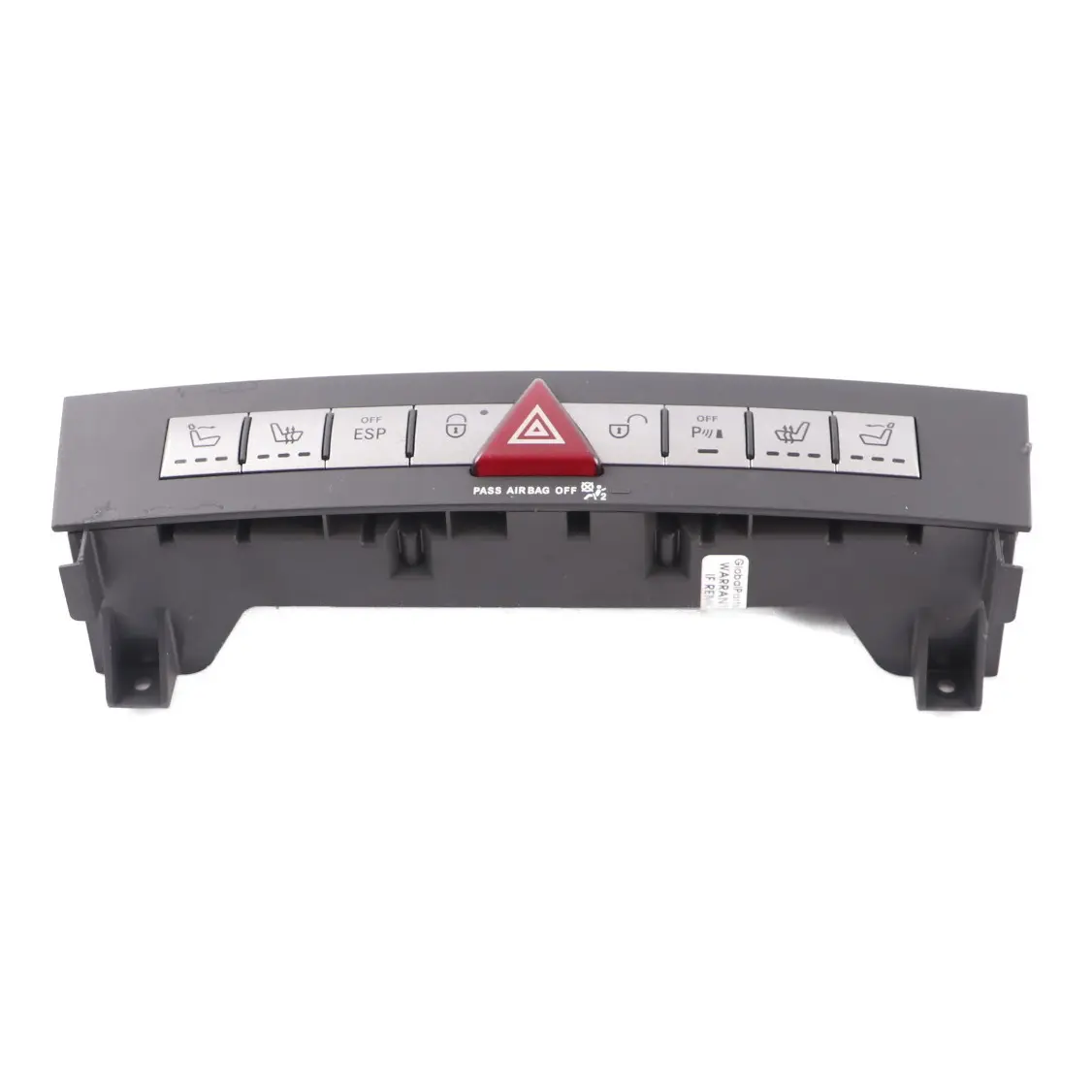 Mercedes R171 Hazard Panel Interruptores Control calefactables A1718208310