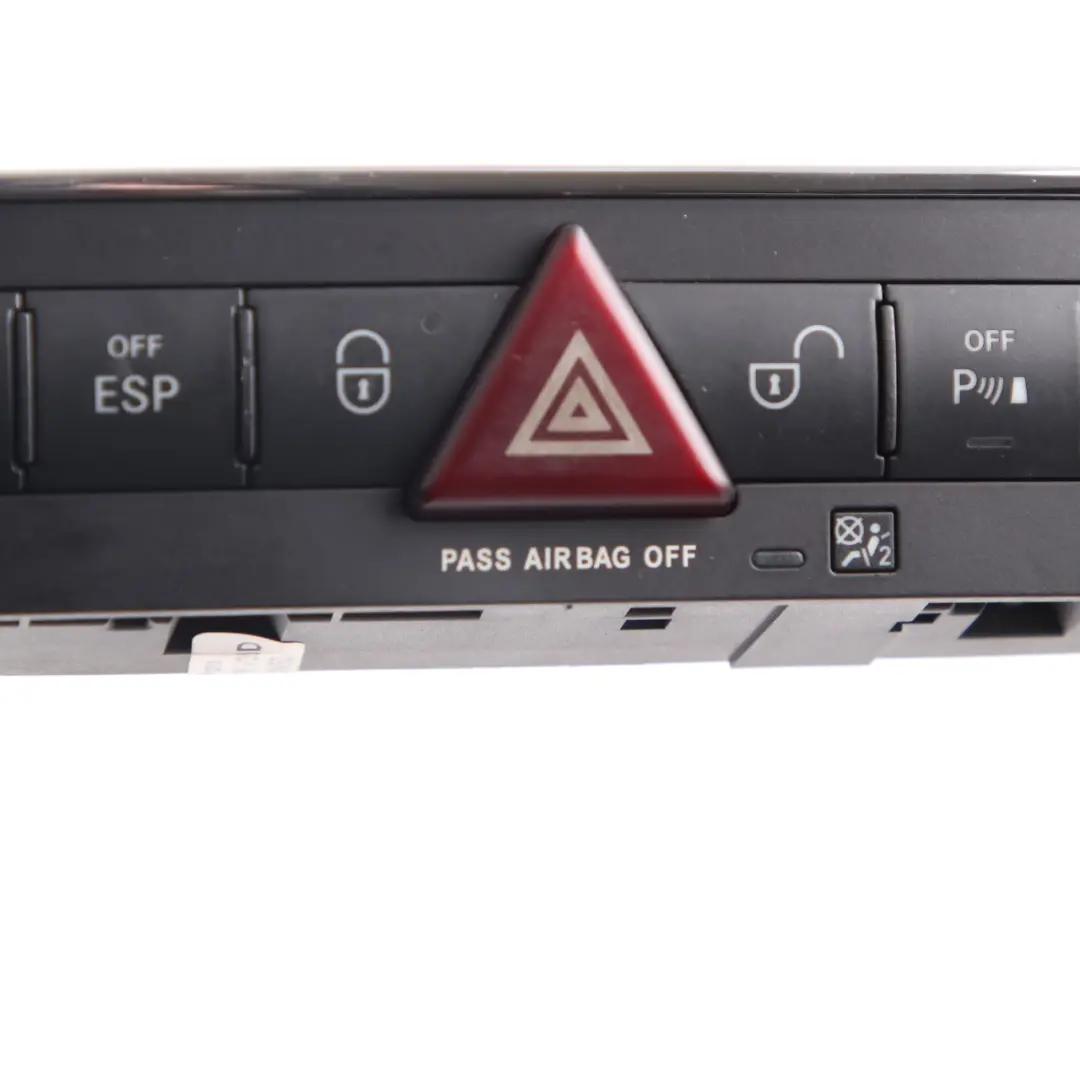 Switch Panel Centre Console ESP PDC Lock Hazard to Mercedes SLK R171 with Part number A1718209410 Mercedes SLK R171 Switch Panel Centre Console ESP PDC Lock Hazard - SKU A1718209410 - Part number A1718209410