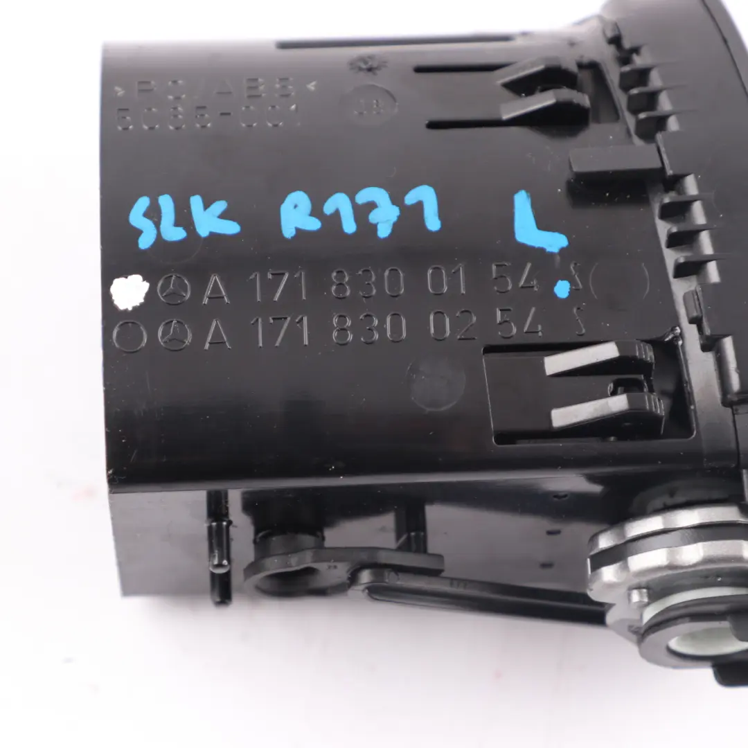 Mercedes SLK R171 Griglia aerazione sinistra Cruscotto Ugello Trim - SKU A1718300154 - Numero di parte A1718300154