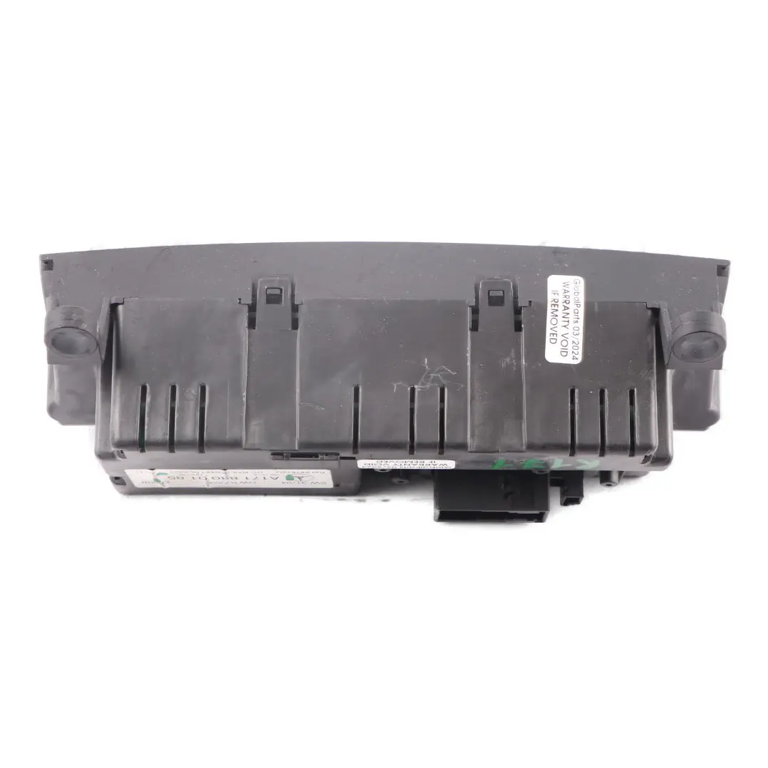 Mercedes SLK R171 AC Klimaanlage Klimasteuerung Schalttafel A1718302385 - SKU A1718300185 - Teilenummer A1718300185