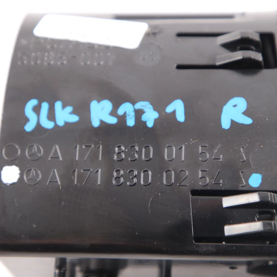 Lüftungsgitter Rechts Dashboard Düse Trim für Mercedes SLK R171 mit Teilenummer A1718300254 Mercedes SLK R171 Lüftungsgitter Rechts Dashboard Düse Trim - SKU A1718300254 - Teilenummer A1718300254