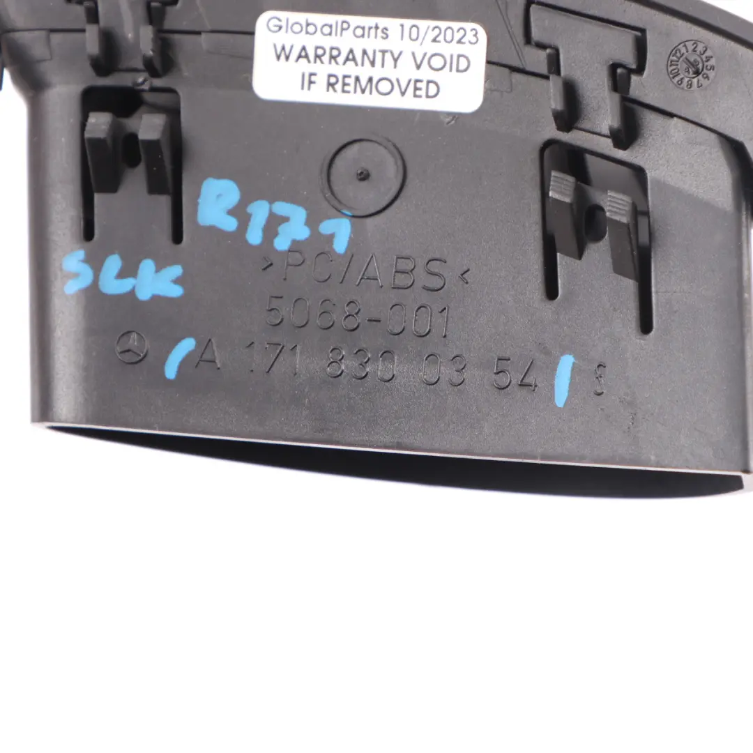 Lüftungsgitter Links Dashboard Düse Trim für Mercedes SLK R171 mit Teilenummer A1718300354 Mercedes SLK R171 Lüftungsgitter Links Dashboard Düse Trim - SKU A1718300354 - Teilenummer A1718300354