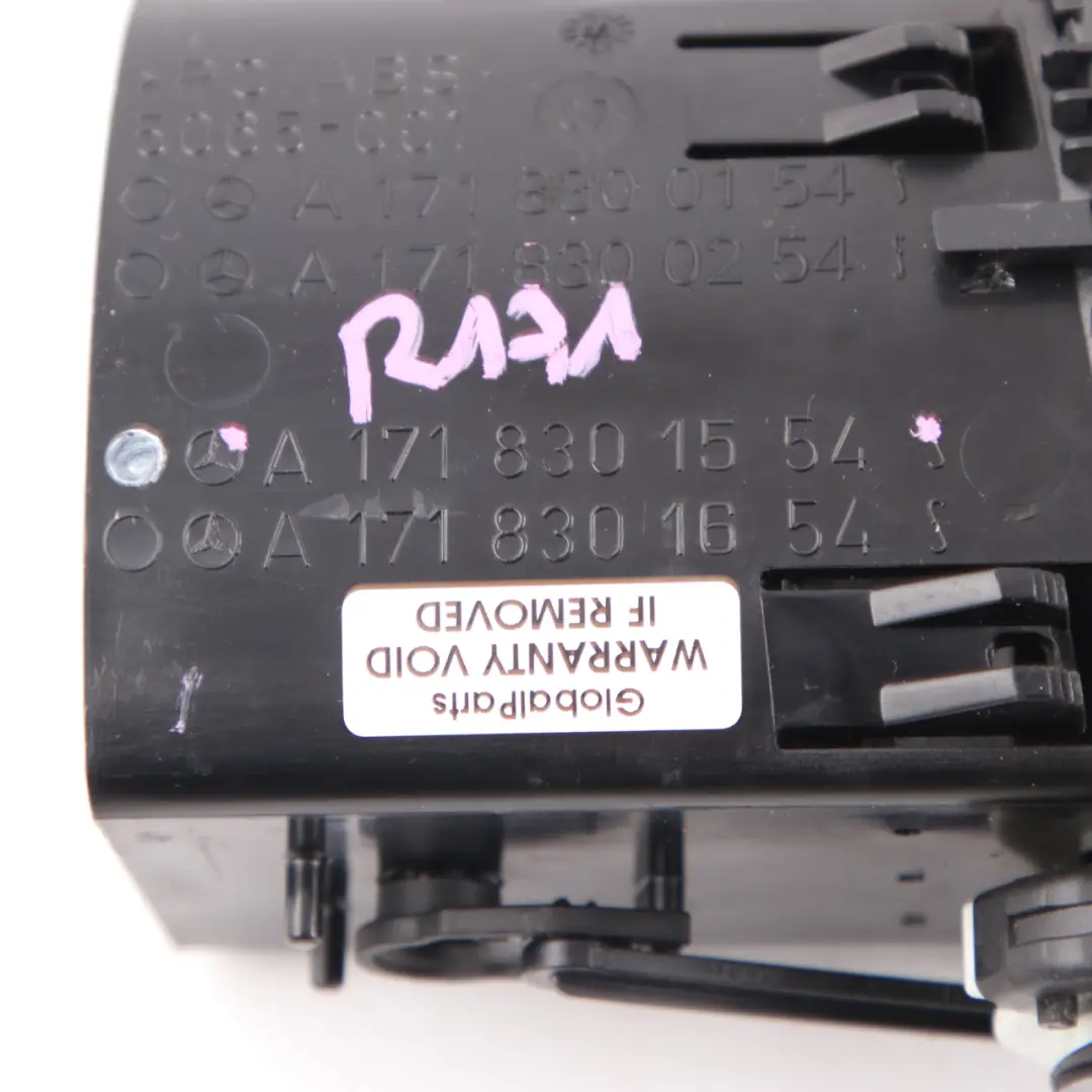 Mercedes SLK R171 Bouche d'aération gauche droite tableau de bord - SKU A1718301554 - Numéro de pièce A1718301554