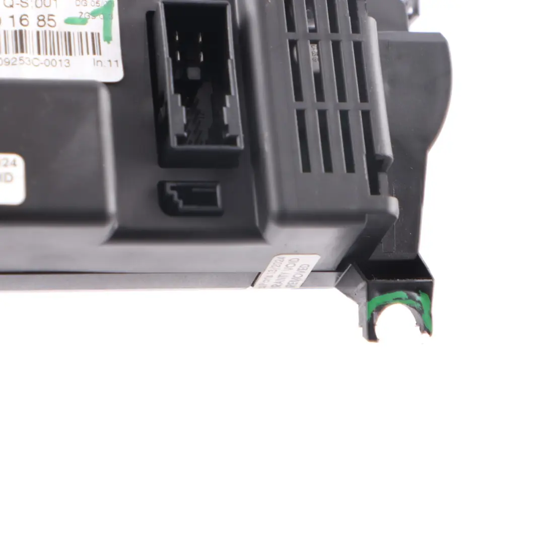 Conditioning Heater Blower Control Panel Switch to Mercedes R171 Air with Part number A1718301685 Mercedes R171 Air Conditioning Heater Blower Control Panel Switch - SKU A1718301685-1 - Part number A1718301685