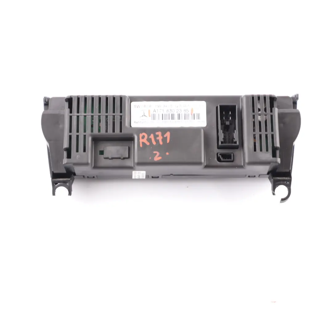 Mercedes SLK R171 AC Air Conditioning Climate Control Switch Panel - SKU A1718302385-2 - Numéro de pièce A1718302385