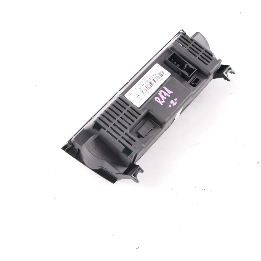 Conditioning Climate Control Switch Panel to Mercedes SLK R171 AC Air with Part number A1718302385 Mercedes SLK R171 AC Air Conditioning Climate Control Switch Panel - SKU A1718302385 - Part number A1718302385
