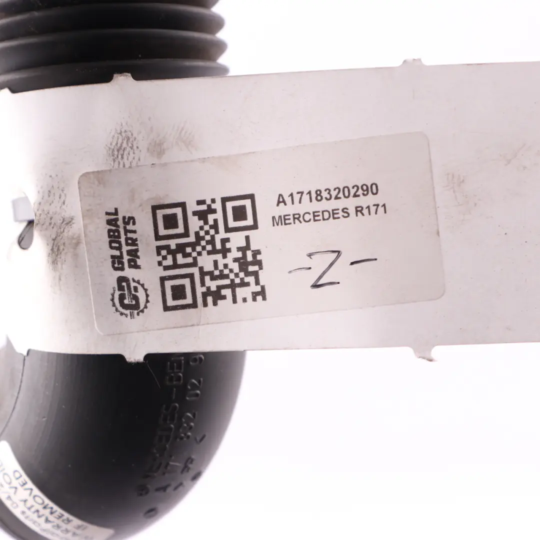 Windscreen Under Scuttel Panel Drain Pipe Battery to Mercedes R171 with Part number A1718320290 Mercedes R171 Windscreen Under Scuttel Panel Drain Pipe Battery - SKU A1718320290 - Part number A1718320290