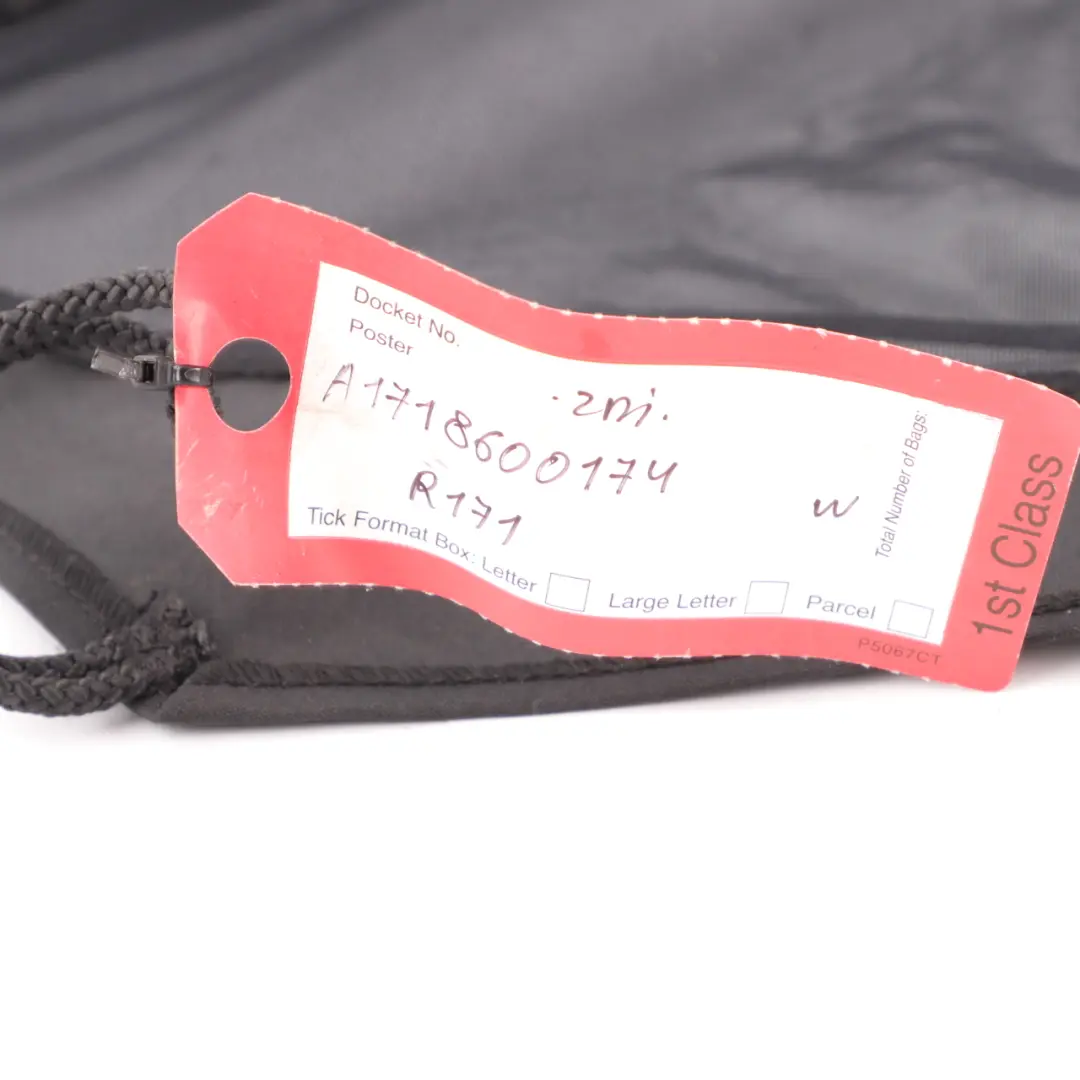 Deflector Draught Shield Stop to Mercedes SLK R171 Wind with Part number A1718600174 Mercedes SLK R171 Wind Deflector Draught Shield Stop - SKU A1718600174 - Part number A1718600174