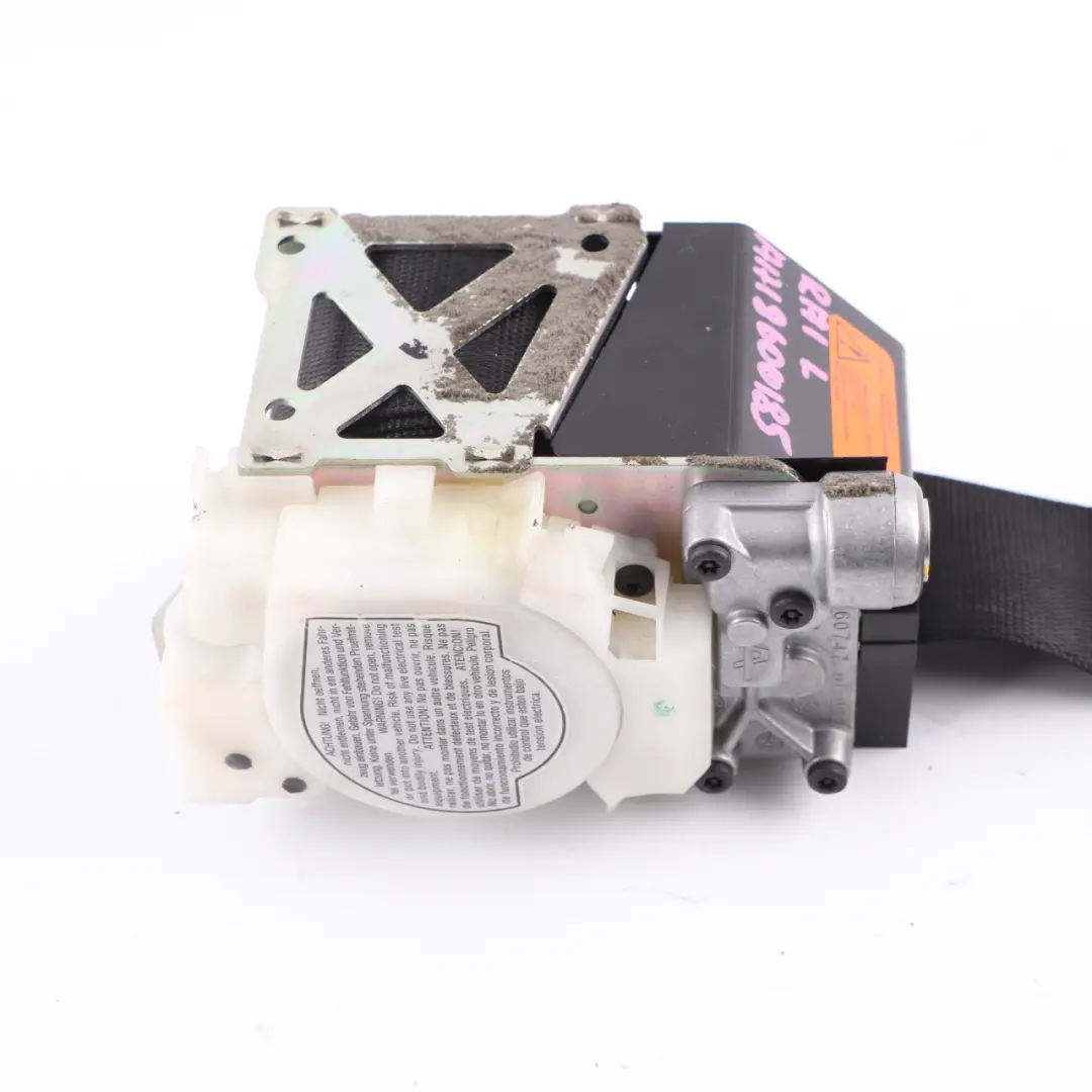 Beifahrersicherheitsgurt vorne links schwarz für Mercedes R171 mit Teilenummer A1718600185 Mercedes R171 Beifahrersicherheitsgurt vorne links schwarz - SKU A1718600185 - Teilenummer A1718600185