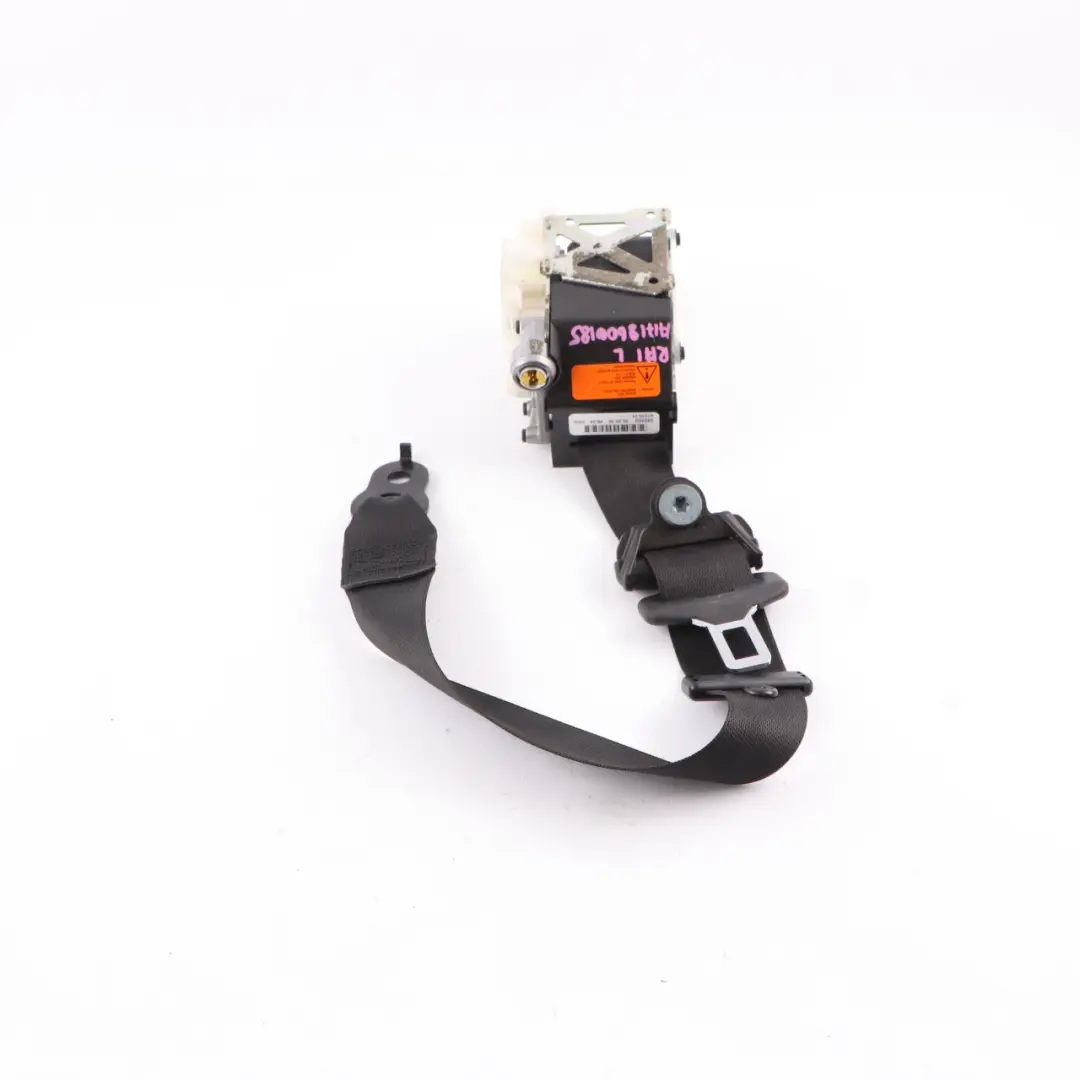 Mercedes R171 Passenger Seat Belt Front Left Black - SKU A1718600185 - Part number A1718600185