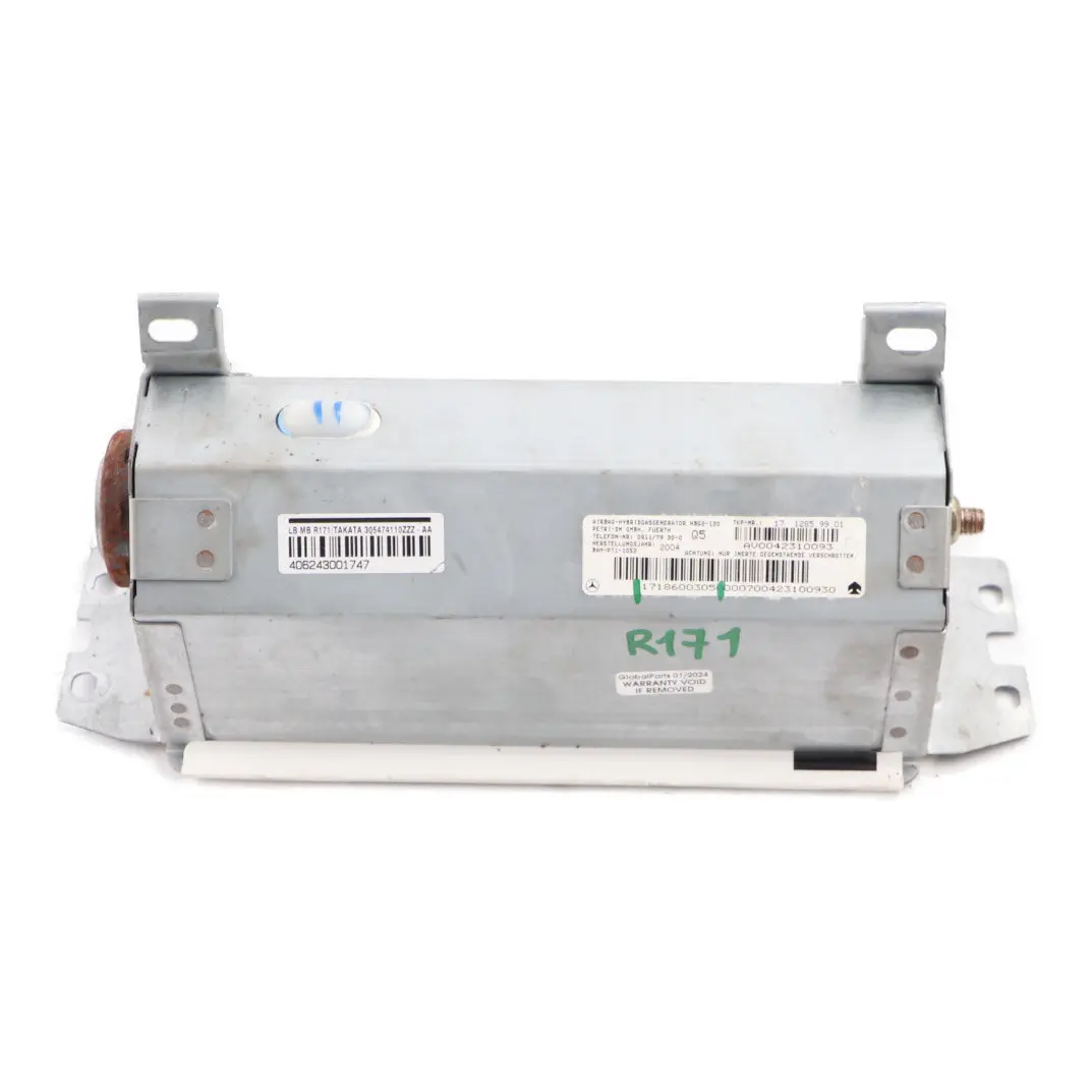 Module d'air Passenger Side Dash Side SRS pour Mercedes SLK R171 à propos du numéro de pièce A1718600305 Mercedes SLK R171 Module d'air Passenger Side Dash Side SRS - SKU A1718600305 - Numéro de pièce A1718600305