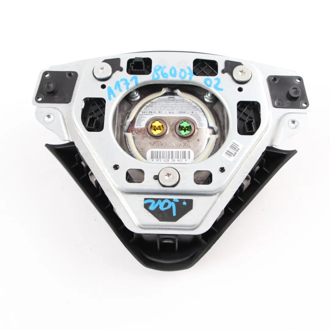 Steering Wheel Airbag Air Module Bag Black to Mercedes R171 W203 with Part number A1718600702 Mercedes R171 W203 Steering Wheel Airbag Air Module Bag Black - SKU A1718600702 - Part number A1718600702