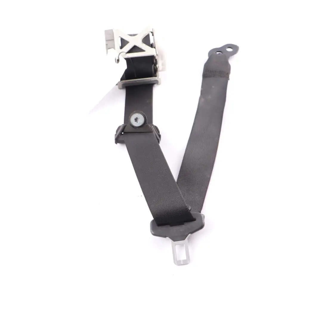 Belt Front Left N/S Upper Belt Black to Mercedes R171 Seat with Part number A1718600785 Mercedes R171 Seat Belt Front Left N/S Upper Belt Black - SKU A1718600785 - Part number A1718600785