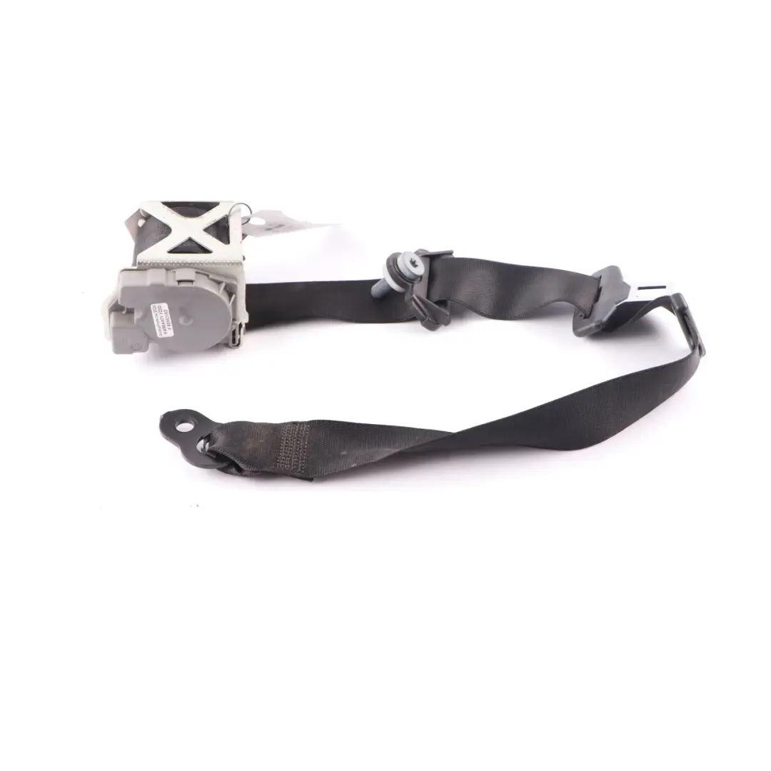 Belt Front Left N/S Upper Belt Black to Mercedes R171 Seat with Part number A1718600785 Mercedes R171 Seat Belt Front Left N/S Upper Belt Black - SKU A1718600785 - Part number A1718600785