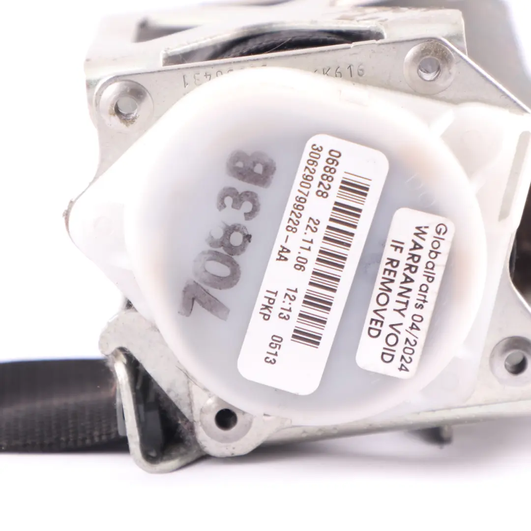 Belt Front Right O/S Upper Belt Black to Mercedes R171 Seat with Part number A1718600885 Mercedes R171 Seat Belt Front Right O/S Upper Belt Black - SKU A1718600885 - Part number A1718600885