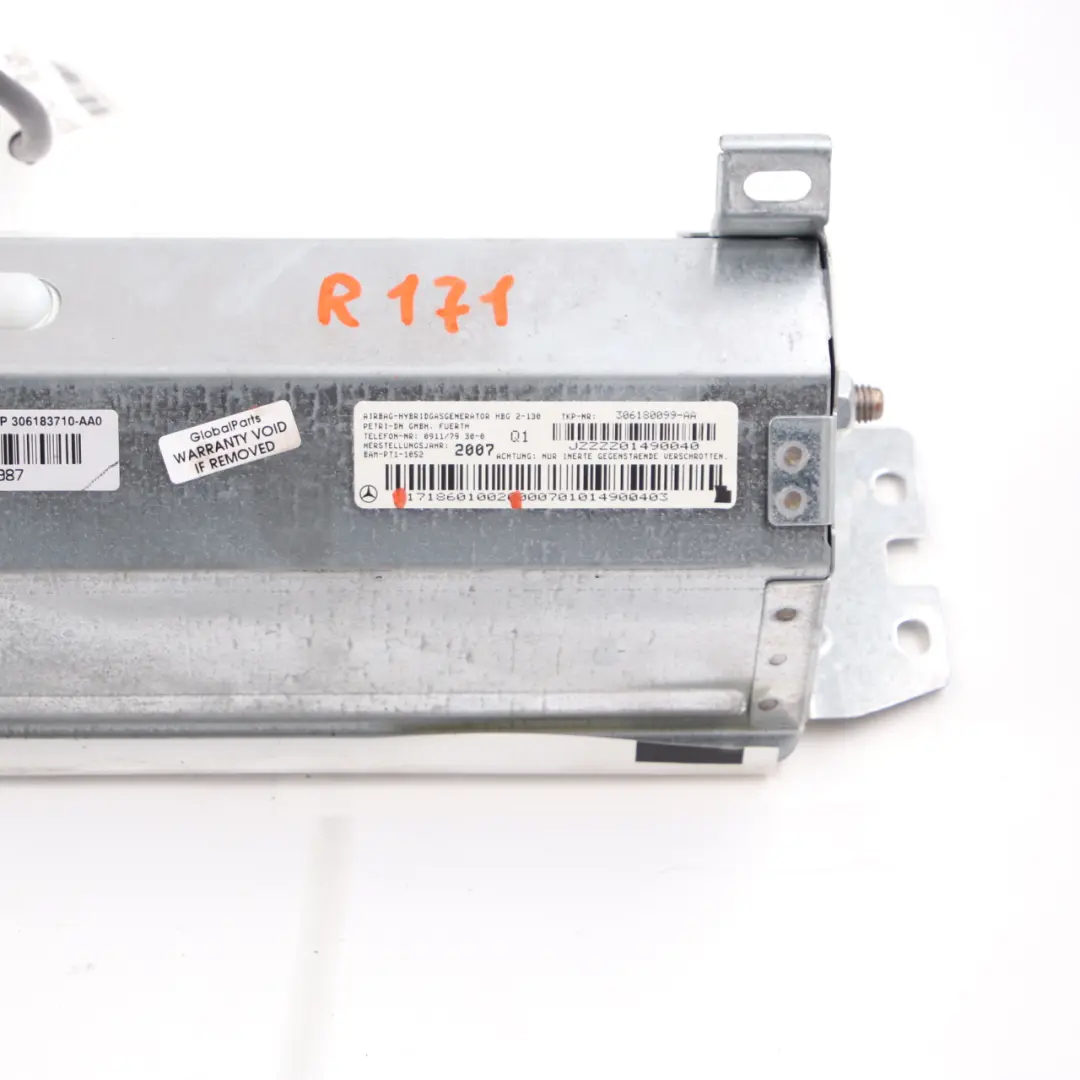 Mercedes SLK R171 Airbag Passenger Side Front Dashboard Air Bag - SKU A1718601002 - Part number A1718601002