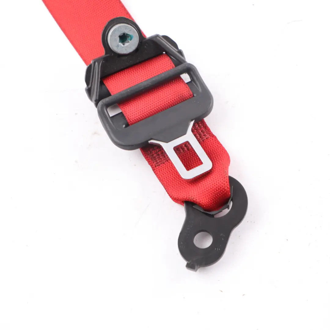 Belt Front Left N/S Upper Seatbelt Red to Mercedes SLK R171 Seat with Part number A1718601185 Mercedes SLK R171 Seat Belt Front Left N/S Upper Seatbelt Red - SKU A1718601185-1 - Part number A1718601185