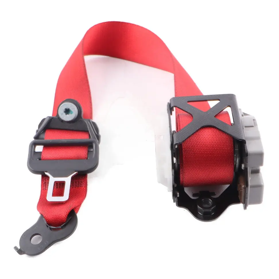 Mercedes SLK R171 Seat Belt Front Left N/S Upper Seatbelt Red - SKU A1718601185-1 - Part number A1718601185