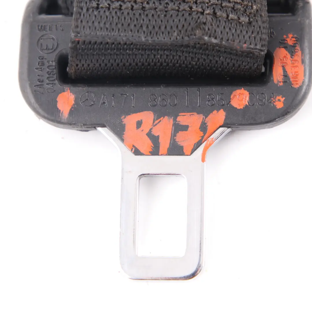 Ceinture de sécurité avant gauche pour Mercedes SLK R171 à propos du numéro de pièce A1718601185 Mercedes SLK R171 Ceinture de sécurité avant gauche - SKU A1718601185 - Numéro de pièce A1718601185