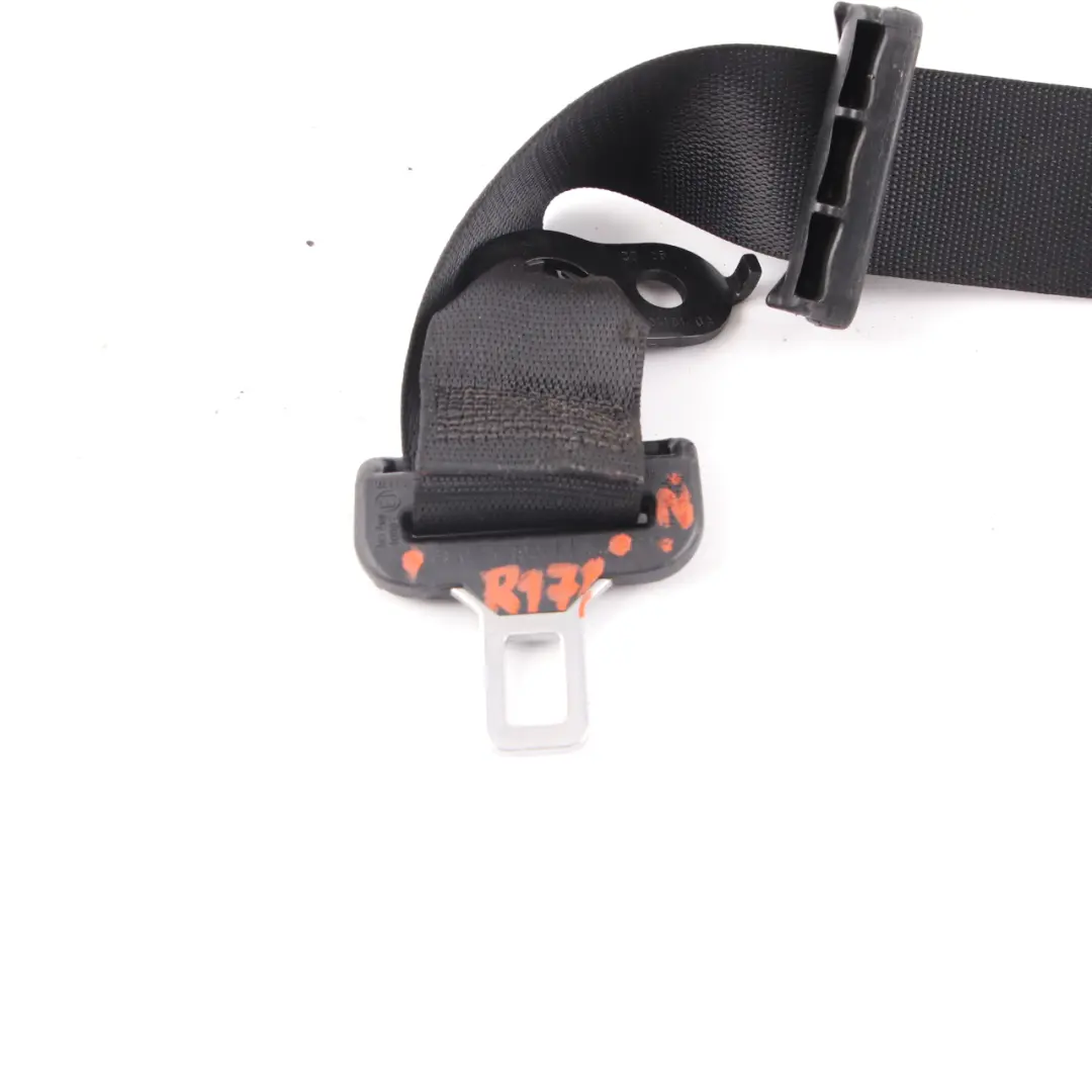 Cintura di sicurezza anteriore sinistra per Mercedes SLK R171 con numero di parte A1718601185 Mercedes SLK R171 Cintura di sicurezza anteriore sinistra - SKU A1718601185 - Numero di parte A1718601185