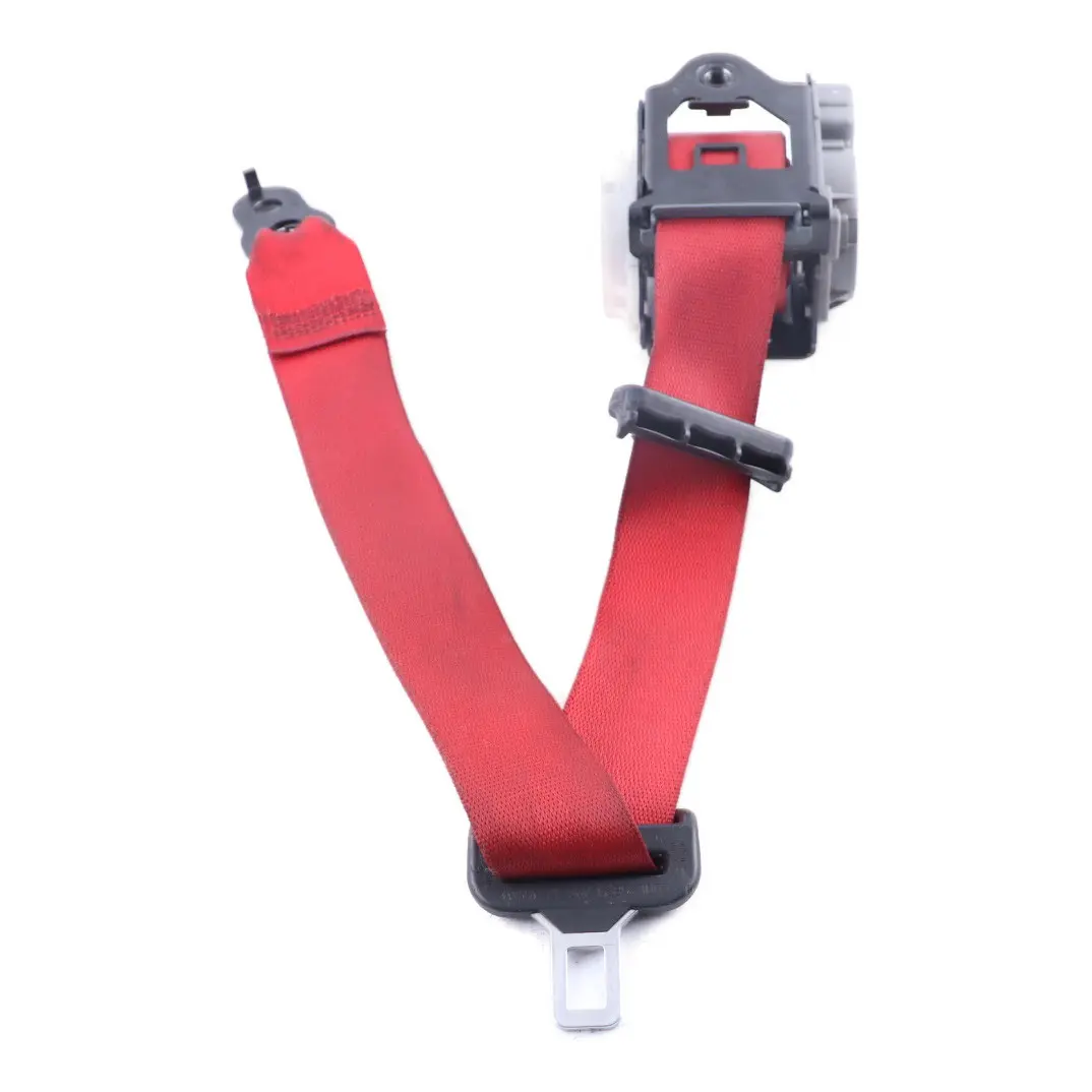 Belt Front Right O/S Upper Seatbelt Red to Mercedes SLK R171 Seat with Part number A1718601285 Mercedes SLK R171 Seat Belt Front Right O/S Upper Seatbelt Red - SKU A1718601285-1 - Part number A1718601285