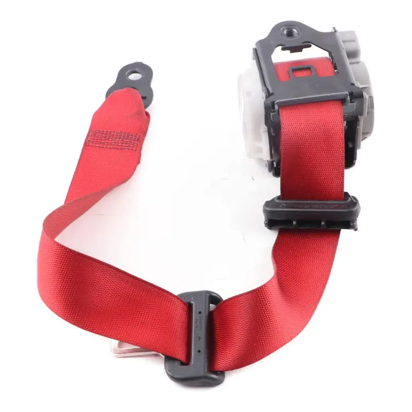 Mercedes SLK R171 Seat Belt Front Right O/S Upper Seatbelt Red - SKU A1718601285-1 - Part number A1718601285