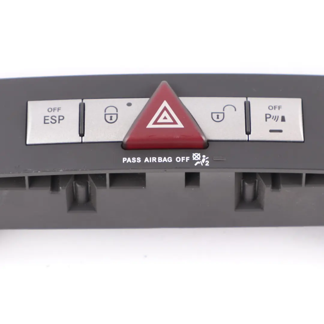 Hazard Light Block Control Switch Panel ESP PDC to Mercedes SLK R171 with Part number A1718700710 Mercedes SLK R171 Hazard Light Block Control Switch Panel ESP PDC - SKU A1718700710 - Part number A1718700710