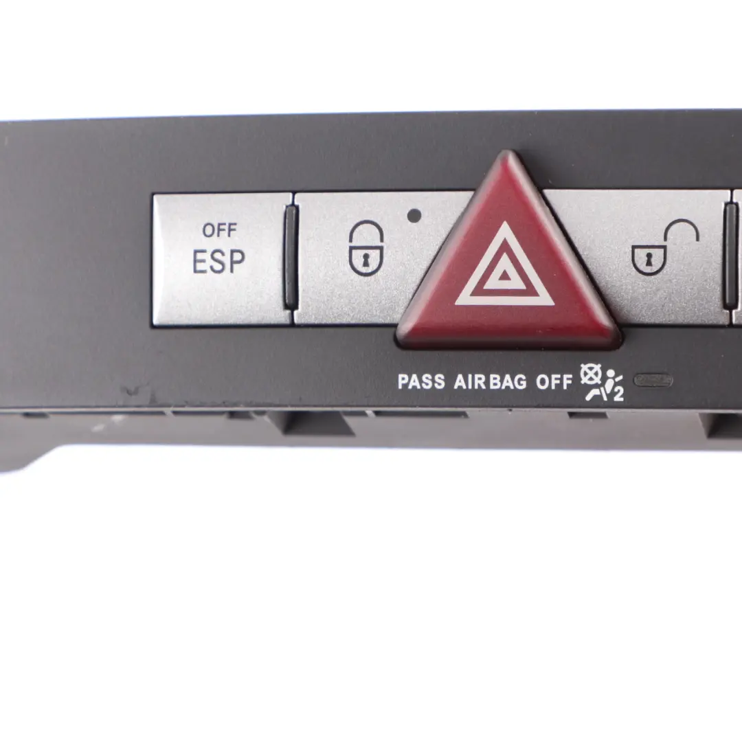 Hazard Light Block Control Switch Panel ESP PDC to Mercedes SLK R171 with Part number A1718700710 Mercedes SLK R171 Hazard Light Block Control Switch Panel ESP PDC - SKU A1718700710 - Part number A1718700710