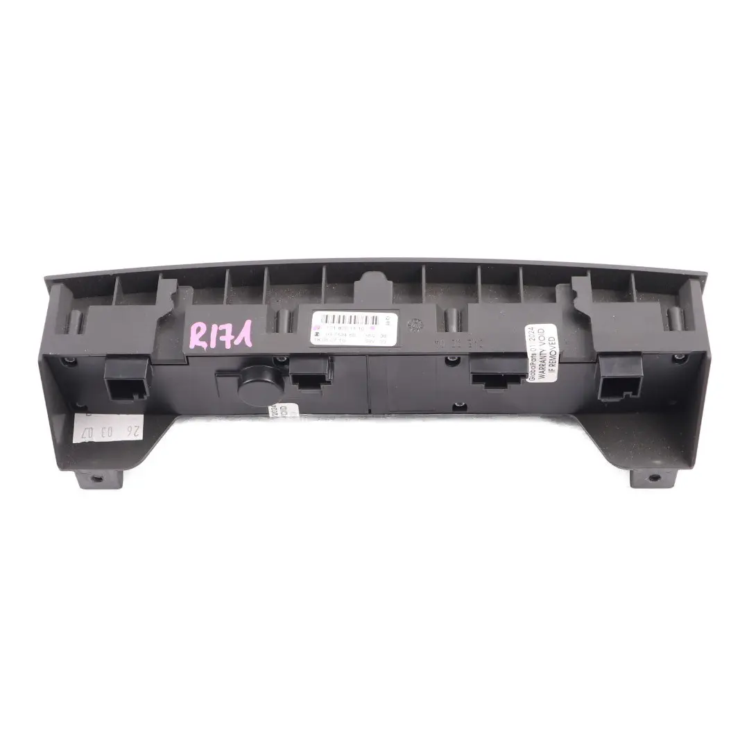 Mercedes SLK R171 Hazard Control Switch Panel ESP Heated Seats - SKU A1718701110 - Part number A1718701110