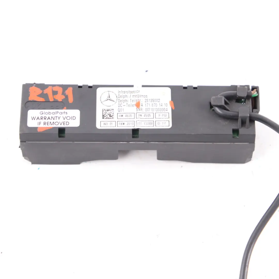Mercedes SLK R171 Sistema allarme antifurto Modulo controllo tetto - SKU A1718701410 - Numero di parte A1718701410