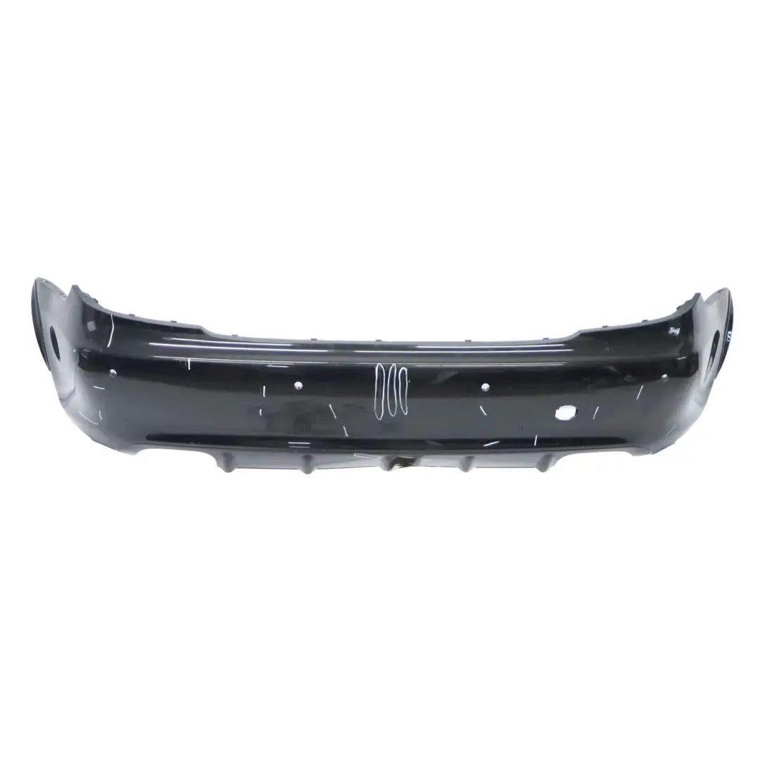 Bumper Trim Panel Covering Sport Obsidian Black - 197 to Mercedes SLK R171 Rear with Part number A1718800040 Mercedes SLK R171 Rear Bumper Trim Panel Covering Sport Obsidian Black - 197 - SKU A1718800040-OB1 - Part number A1718800040